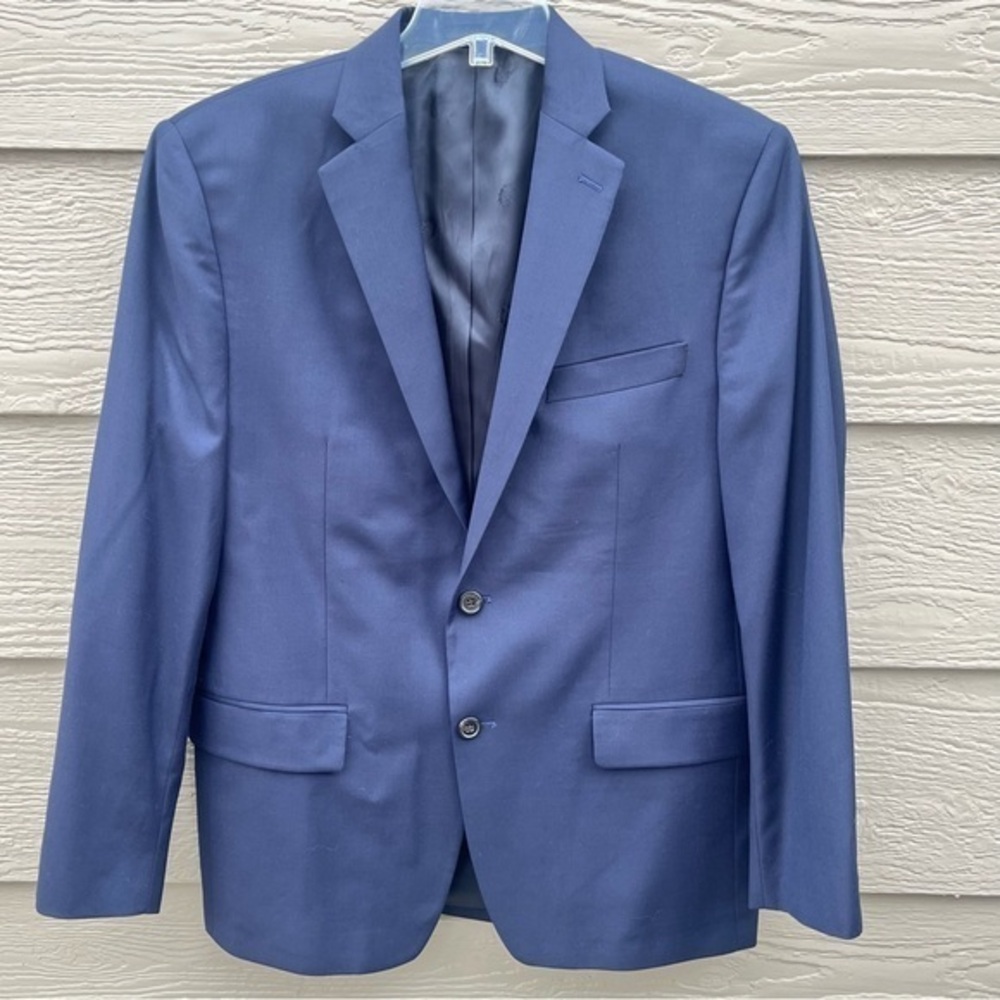 Ralph Lauren Black Label Navy Blazer Sport Coat Jacket 43” Wool Blend Canada - Picture 14 of 15